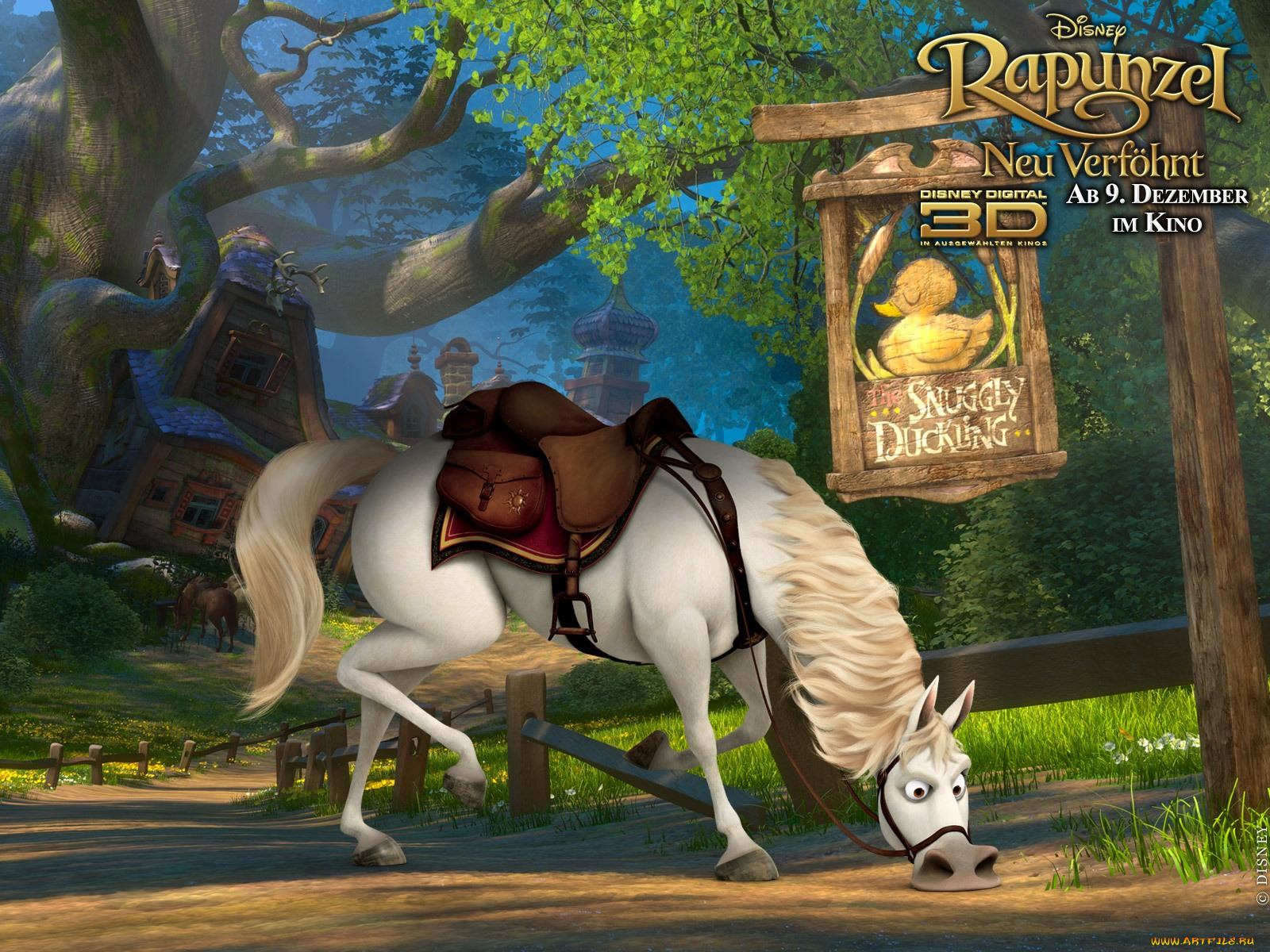 , tangled